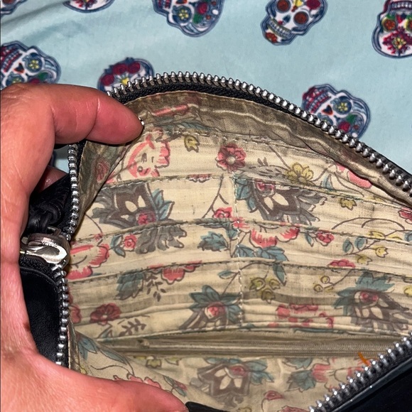 Latico Black Leather Wristlet - Picture 8 of 8